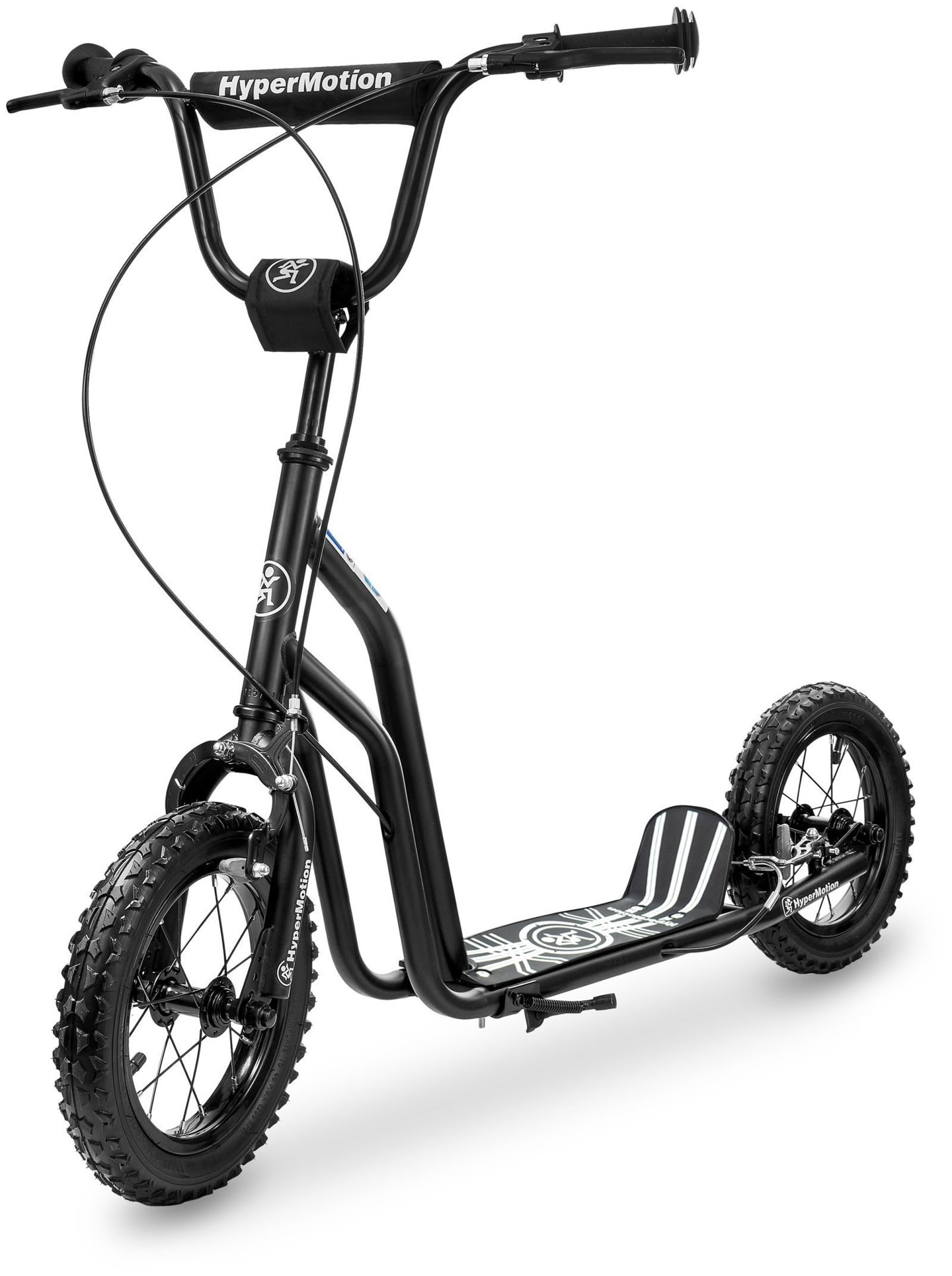 HyperMotion VIVA 12 scooter (inflatable 30cm wheels) - black