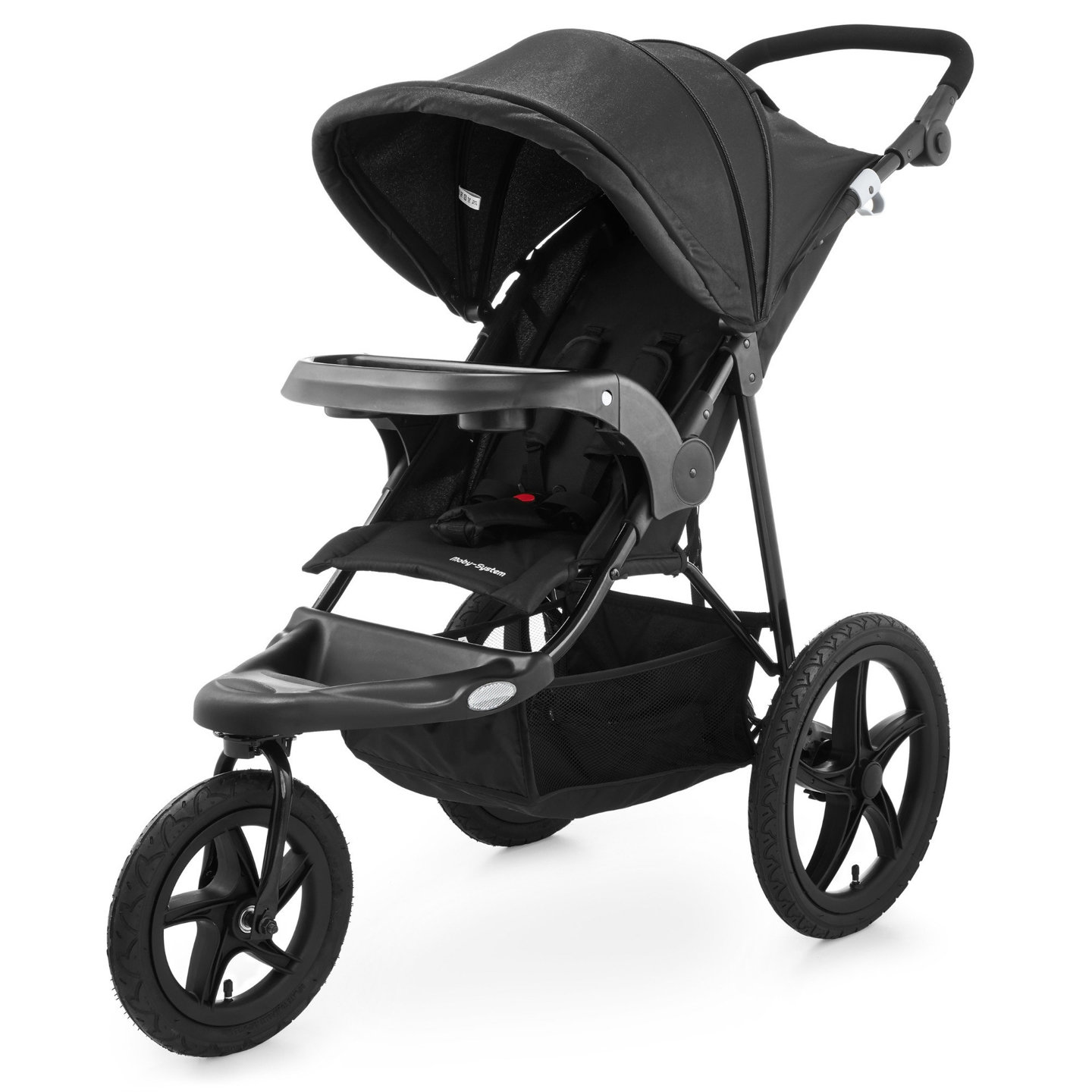 Running stroller 0m + Moby-System MOUNTAIN