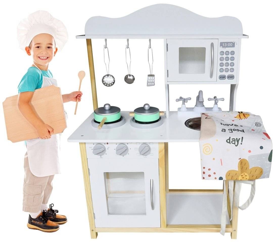 Wooden MINI-MAXI kitchen for children + ACCESSORIES
